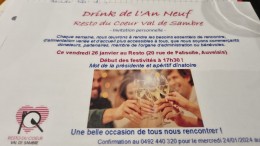 Drink Nouvel An Resto du Cœur Val de Sambre 