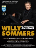 Afgelast: nieuwjaarsconcert Willy Sommers