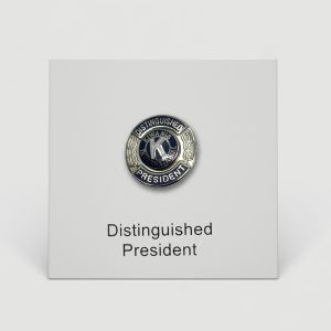 Kenteken distinguished president